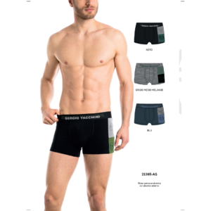 Ανδρικό boxer SERGIO TACCHINI 21365,μαύρο.