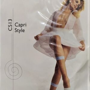 Ελαστικό καλσόν με μεγάλο δίχτυ MURA C513 Capri Style,μπεζ ανοιχτό.