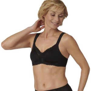 Σουτιέν χωρίς μπανέλα TRIUMPH Modern Lace+Cotton N,10207539,μαύρο.