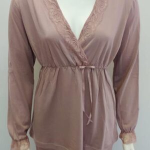 Βαμβακερή Γυναικεία Πυζάμα 15591 BILLY'S Fashion,σάπιο μήλο.