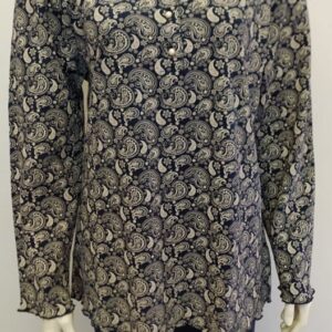 Βαμβακερή Πυζάμα με πατιλέτα και λαιμόκοψη BILLY'S Fashion 19566,εμπριμέ.