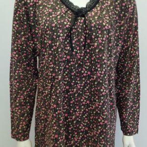 Γυναικεία Βαμβακερή Πυζάμα PRIMAVERA Homewear Μ250,εμπριμέ.