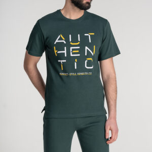 Ανδρική Πυζάμα GIOTA Homewear 2451,κυπαρισσί.