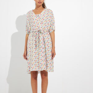 Βαμβακερή Γυναικεία Ρόμπα HARMONY Homewear 402705,εμπριμέ.