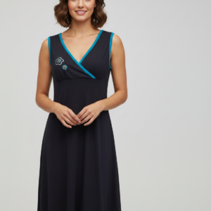 Αμάνικο Φόρεμα κρουαζέ LANES Homewear 3138.