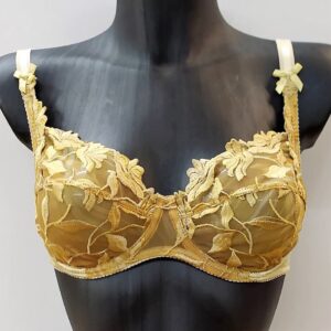 Σουτιέν με μπανέλα - χωρίς επένδυση HELEN Lingerie 8732,μπεζ.