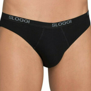 Ανδρικό slip SLOGGI Basic Mini 10004711,μαύρο.