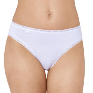 SLOGGI 24/7 Cotton Lace Tai 3pack,10167199,λευκό.