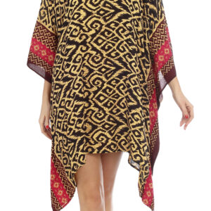 Πόντσο-Beachwear Thalassa Wear 2040-30(RED).