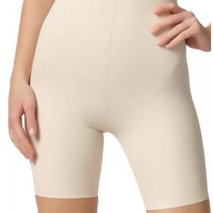 Ψηλόμεσο lastex με πόδι και σιλικόνη Magic Intimates 2707,μπεζ.