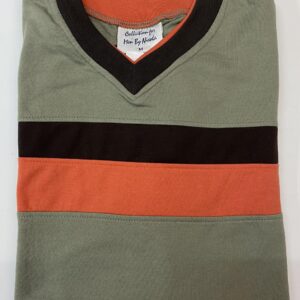 Ανδρική Πυζάμα με λαιμόκοψη σε σχήμα V MARIO UOMO Homewear 8272.