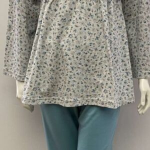 Βαμβακερή Γυναικεία Πυζάμα BILLY’S Fashion 9872,γκρι.