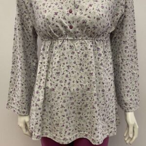 Βαμβακερή Γυναικεία Πυζάμα BILLY'S Fashion 9872,βιολετί.