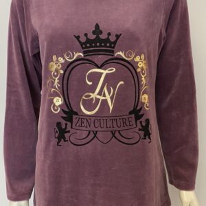 Βελούδινη Γυναικεία Πυζάμα ZEN Intimates 80452.