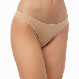 Βαμβακερό Brazilian Slip VERO ASLANIS 20312,μπεζ,3 pack.