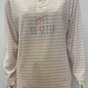 Βελούδινη Γυναικεία Πυζάμα COCODREAM Homewear "Love to Sleep".