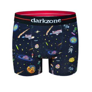 Βαμβακερό Ανδρικό Boxer DARKZONE 2079,Space Pattern.
