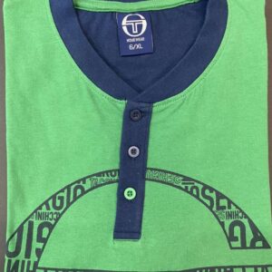 Βαμβακερή Ανδρική Πυζάμα SERGIO TACCHINI 36015,Verde.