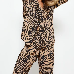 Γυναικεία Πυζάμα με μακρύ παντελόνι ARUELLE Homewear Shani Long.