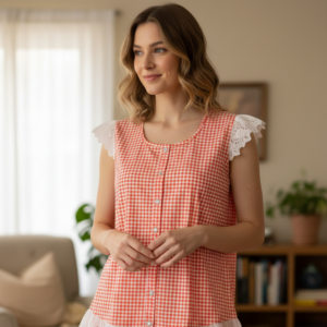 Homewear με Κάπρι Παντελόνι CLAIRE Katrania 6264.