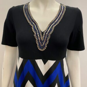 Φόρεμα με κοντό μανίκι CLAIRE Katrania 8292.