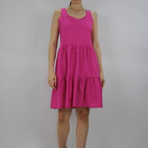 Βαμβακερό Φόρεμα με διάτρητη ύφανση κιπούρ BILLY'S Homewear 24048.