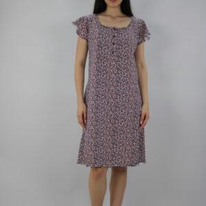 Νυχτικό-Homewear με ζαπονέ μανίκι και πατιλέτα BILLY'S Homewear 24115.