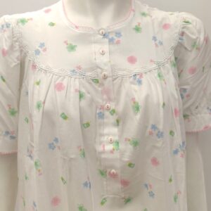 Νυχτικό με κοντό μανίκι και πατιλέτα LINCLALOR Homewear 3013300,φλοράλ.