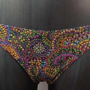 Bikini Slip SLOGGI Swimwear Navy Pearls Tanga 10147928-V001.