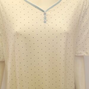 Βαμβακερό Νυχτικό με κοντό μανίκι TRIUMPH Graphic Cotton 10159239-00GT.