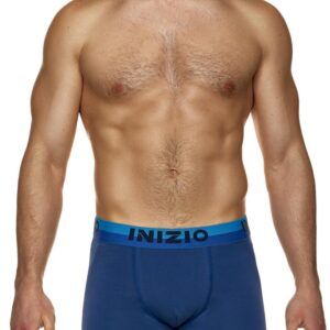 Ανδρικό Boxer 2pack INIZIO Underwear 44512,μπλε/χακί.