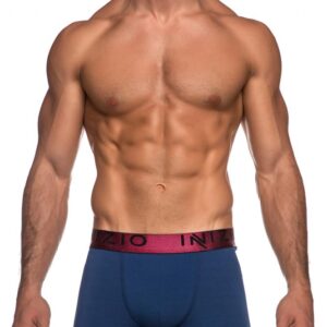Ανδρικό Boxer 2pack INIZIO Underwear 44100-6,μπορντώ/ραφ.