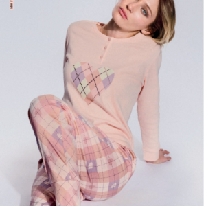 Βαμβακερή Γυναικεία Πυζάμα IN FIORE Ballantines 652162.