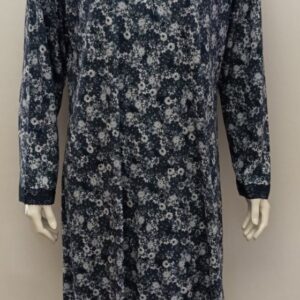 Νυχτικό με μακρύ μανίκι και πατιλετα BILLY'S Homewear 24641,ραφ/φλοράλ.