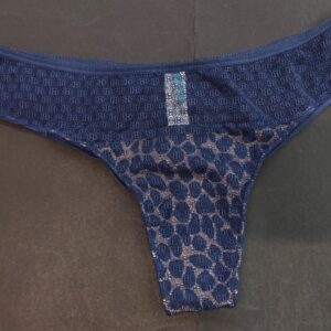 Brazilian Slip με δαντέλα INFIORE Wil 0090,blue.
