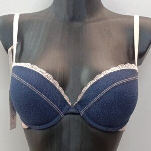 Push-up Σουτιέν MINERVA Gossip 8161,Blue Jean.