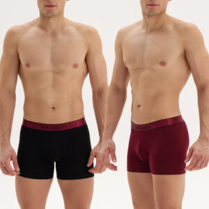 Ανδρικό Boxer GUY LAROCHE 58104,2pack,Μαύρο/Μπορντώ.