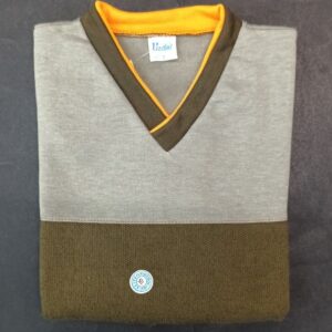 Παιδική Βαμβακερή Πυζάμα (Αγόρι),VERDINI 497,χακί/γκρι.