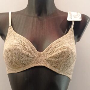 Σουτιέν με μπανέλα,χωρίς ενίσχυση,LOVABLE Lingerie 04340,μπεζ.