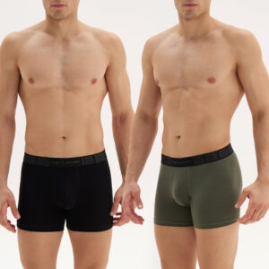Ανδρικό Boxer GUY LAROCHE 58107,2pack,Μαύρο/Χακί.