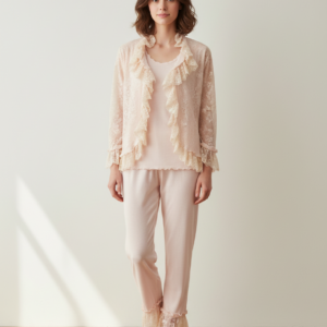 Σετ Homewear Τρουά-πιες CLAIRE Katrania 8120.