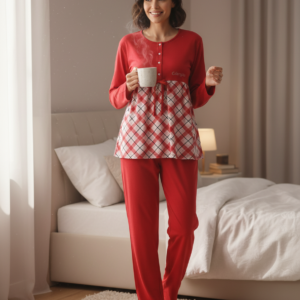 Βαμβακερή Γυναικεία Πυζάμα LYDIA Creations 8161.