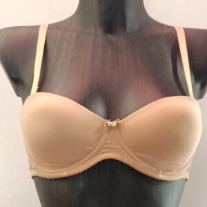 Strapless Σουτιέν MINERVA 9030,Cup C,μπεζ.