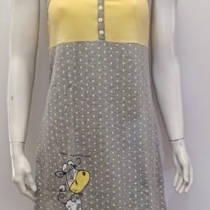 Νυχτικό με λεπτή τιράντα JEANNETTE Fashion 13523.