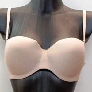 Strapless Σουτιέν με ενίσχυση, χωρίς ραφές, SIRENE Lingerie,Cup C.
