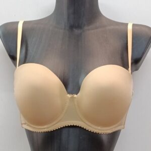 Strapless Σουτιέν με επένδυση MINERVA Ladyline 9031,Cup B.