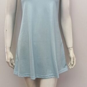 Mini Homewear με λεπτή τιράντα BILLY'S Fashion 1615,γαλάζιο.