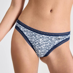 Βαμβακερό Γυναικείο Slip SLOGGI GO Crush String 3pack 10219704-V003.