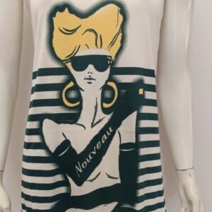 Mini Homewear με λεπτή τιράντα JEANNETTE Fashion 17027.