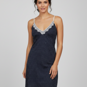 Νυχτικό-Homewear με λεπτή τιράντα DAMA KOUPA 7770.